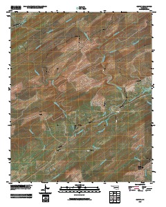 Cloudy 2009 topographic map thumbnail