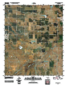 Gotebo East 2010 topographic map thumbnail