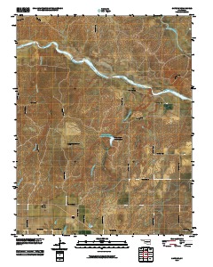 Gate NW 2010 topographic map thumbnail