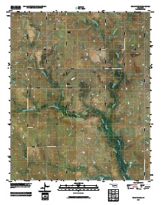 Comanche SE 2009 topographic map thumbnail