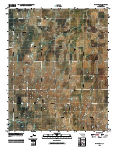 Fort Reno NE 2010 topographic map thumbnail