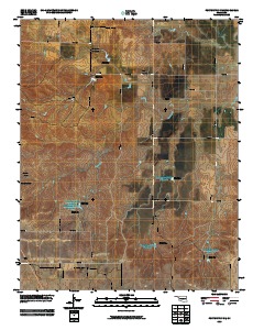 Fort Supply NE 2010 topographic map thumbnail