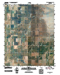 Cherokee South 2009 topographic map thumbnail