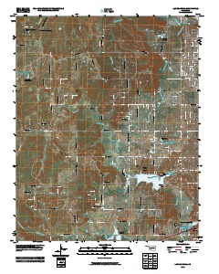 Lake Sahoma 2010 topographic map thumbnail