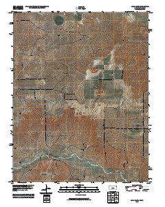 Irish Flats 2010 topographic map thumbnail