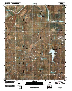 Langston 2010 topographic map thumbnail