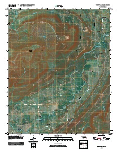 McCurtain SW 2010 topographic map thumbnail