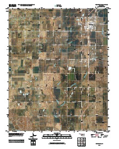 Hennessey 2009 topographic map thumbnail