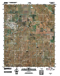 Lindsay 2009 topographic map thumbnail