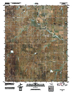Lindsay SW 2009 topographic map thumbnail