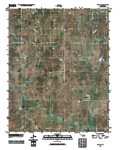Kendrick 2010 topographic map thumbnail