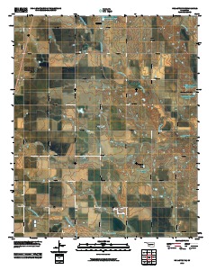 Hollister NW 2010 topographic map thumbnail