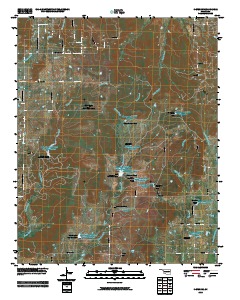 Kiefer SW 2010 topographic map thumbnail