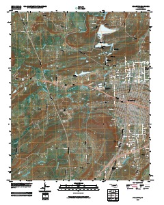McAlester 2010 topographic map thumbnail