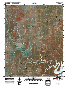 Hominy NE 2009 topographic map thumbnail