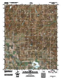 Horseshoe Lake 2010 topographic map thumbnail