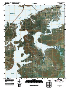 Longtown 2010 topographic map thumbnail