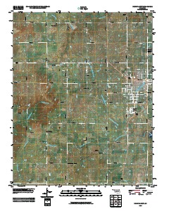 Nowata West 2010 topographic map thumbnail