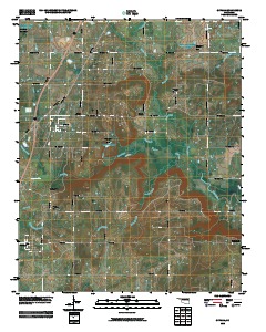 Oktaha 2010 topographic map thumbnail