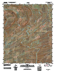 Rocky Creek 2010 topographic map thumbnail