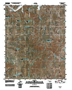 Olive 2009 topographic map thumbnail
