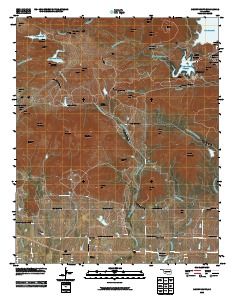 Mount Scott 2010 topographic map thumbnail