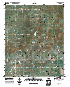 Muldrow 2010 topographic map thumbnail