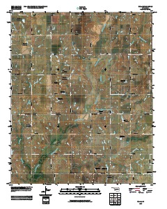 Nellie 2009 topographic map thumbnail