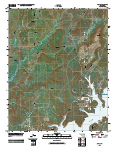 Qualls 2010 topographic map thumbnail