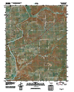 Peoria 2010 topographic map thumbnail