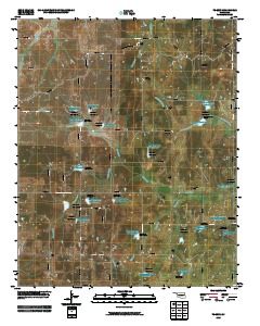 Tribbey 2009 topographic map thumbnail