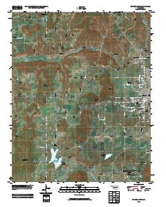 Stilwell West 2010 topographic map thumbnail
