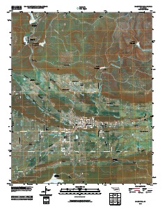 Wilburton 2010 topographic map thumbnail