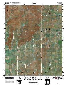 Vera 2010 topographic map thumbnail
