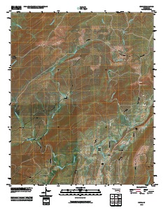 Snow 2010 topographic map thumbnail