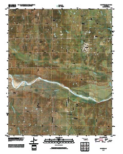 Wanette 2010 topographic map thumbnail