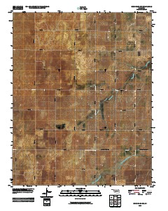 Woodward SW 2010 topographic map thumbnail
