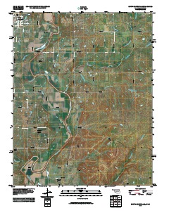 South Coffeyville 2010 topographic map thumbnail