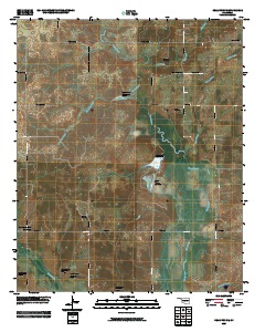 Healdton SE 2009 topographic map thumbnail