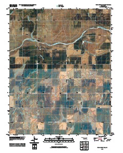 Pond Creek NW 2010 topographic map thumbnail