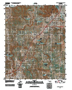 Sapulpa North 2010 topographic map thumbnail