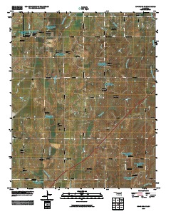 Chickasha NE 2009 topographic map thumbnail