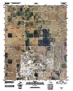 Altus 2010 topographic map thumbnail