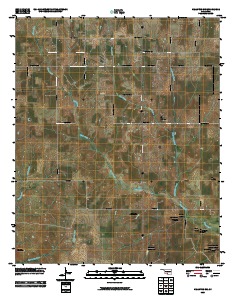 Healdton SW 2010 topographic map thumbnail