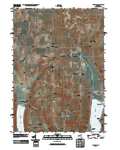 Honeoye 2010 topographic map thumbnail