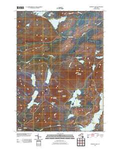 Grampus Lake 2010 topographic map thumbnail