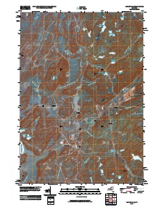 Harrisville 2010 topographic map thumbnail