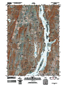 Hudson North 2010 topographic map thumbnail