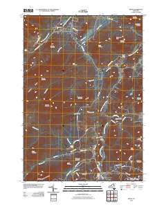Keene 2010 topographic map thumbnail