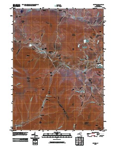 Hunter 2010 topographic map thumbnail